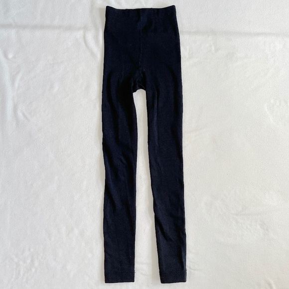 GUC Kenneth Cole NY Fleece Lined Leggings in Black Size S/M - Picture 3 of 7